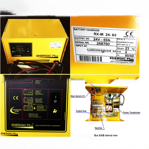 Sạc ắc quy xe nâng